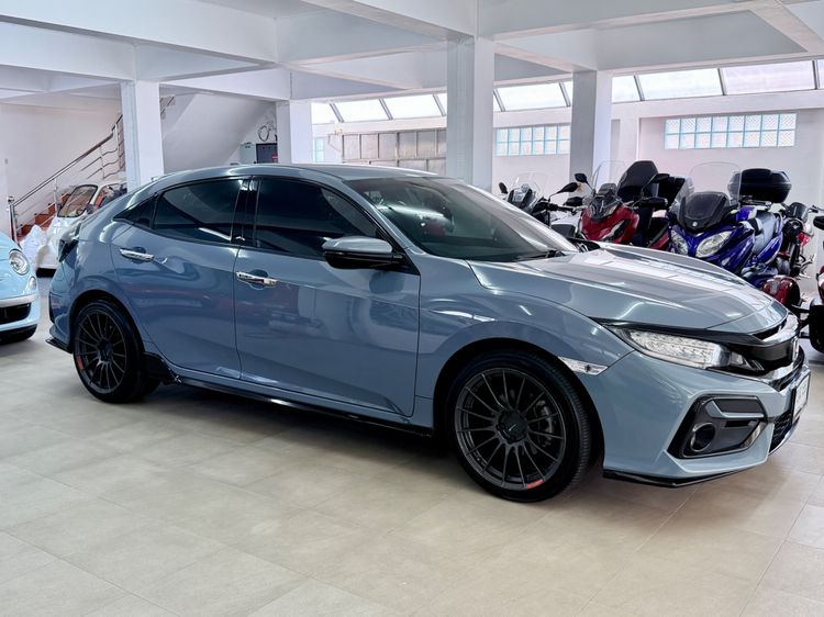 Honda Civic 2021 1.5 Turbo RS Sedan เบนซิน ไม่ติดแก๊ส เกียร์อัตโนมัติ เทา รูปที่ 3