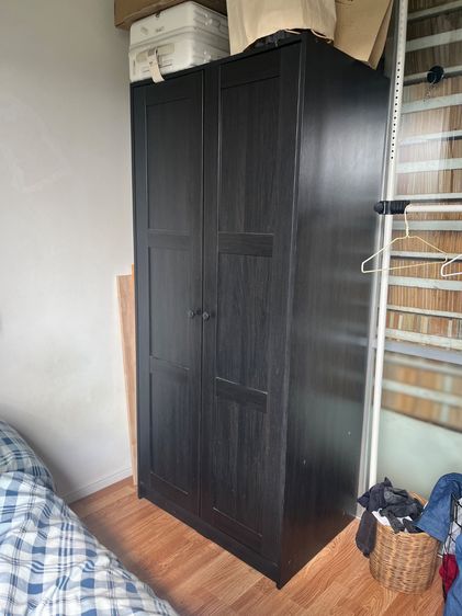 ตู้เสื้อผ้า 2 บานเปิด IKEA Rakkestad รัคเคสตัด รูปที่ 2