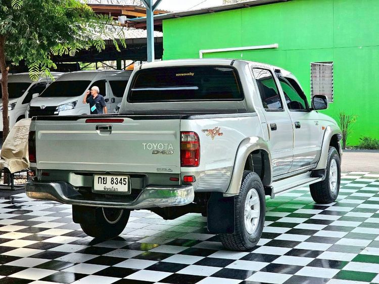 Toyota Hilux Tiger D4D 2003 รุ่นย่อยอื่นๆ Pickup ดีเซล ไม่ติดแก๊ส เกียร์ธรรมดา บรอนซ์เงิน รูปที่ 4