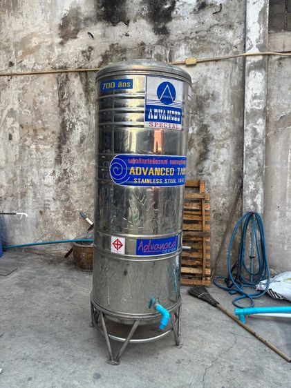 แท๊งน้ำอลูมิเนียม 700 ลิตร มีลูกลอยครบ ย้ายบ้าน มือ 2 รูปที่ 2