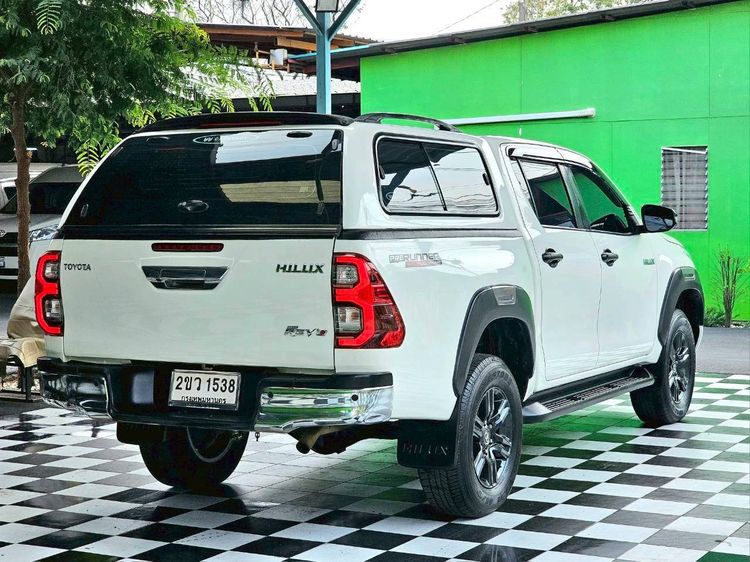 Toyota Hilux Revo 2022 Double Cab 2.4 Mid Prerunner Pickup ดีเซล ไม่ติดแก๊ส เกียร์อัตโนมัติ ขาว รูปที่ 4
