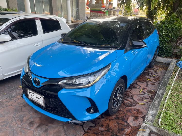 Toyota Yaris 2020 1.2 Sport Premium Sedan เบนซิน ไม่ติดแก๊ส เกียร์อัตโนมัติ หลากสี รูปที่ 3