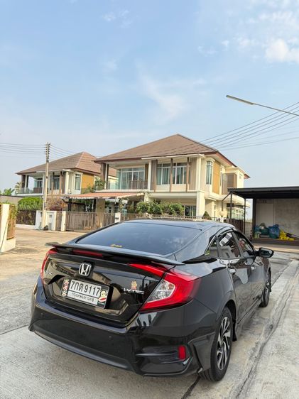 Honda Civic 2018 1.8 EL i-VTEC Sedan เบนซิน ไม่ติดแก๊ส เกียร์อัตโนมัติ ดำ รูปที่ 4