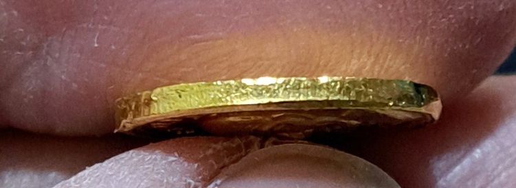 เหรียญเม็ดแตงหลวงพ่อทวด กะไหล่ทอง รูปที่ 4