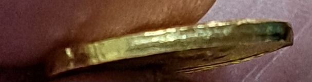 เหรียญเม็ดแตงหลวงพ่อทวด กะไหล่ทอง รูปที่ 3