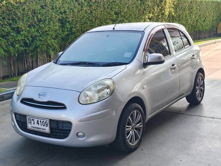 Nissan March 2011 1.2 E Sedan เบนซิน ไม่ติดแก๊ส เกียร์อัตโนมัติ เทา รูปที่ 3