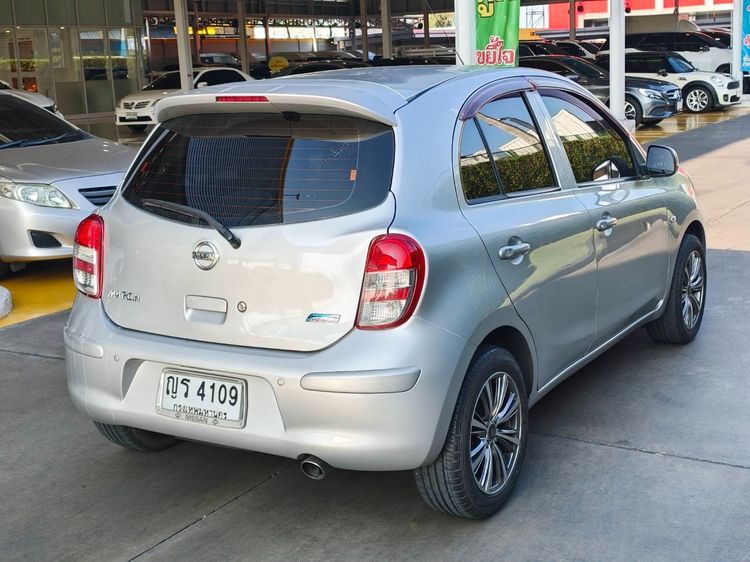 Nissan March 2011 1.2 E Sedan เบนซิน ไม่ติดแก๊ส เกียร์อัตโนมัติ เทา รูปที่ 4