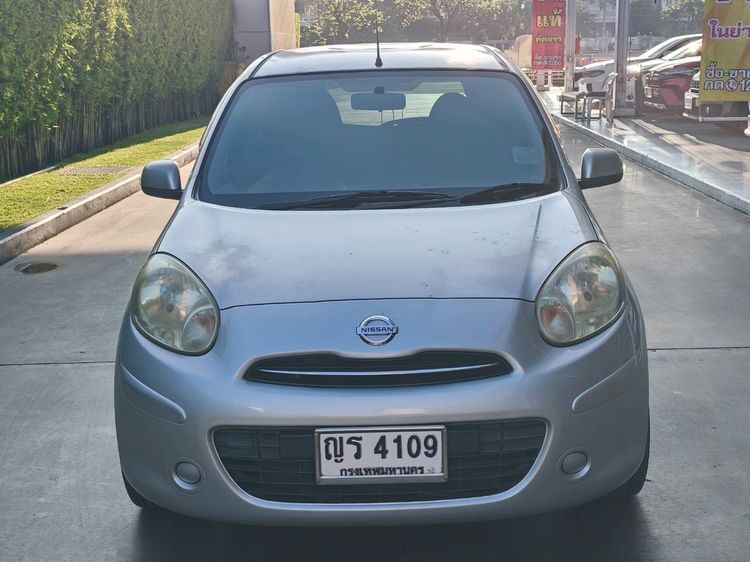 Nissan March 2011 1.2 E Sedan เบนซิน ไม่ติดแก๊ส เกียร์อัตโนมัติ เทา รูปที่ 2