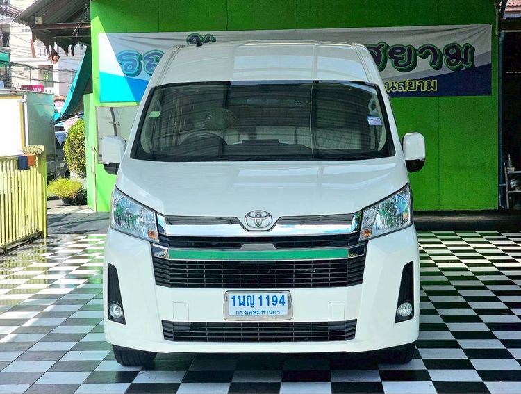 Toyota Commuter 2023 2.8 Van ดีเซล ไม่ติดแก๊ส เกียร์อัตโนมัติ ขาว รูปที่ 4