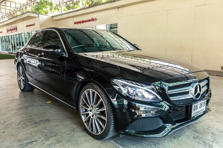 รถ Mercedes-Benz C-Class C350 สี ดำ