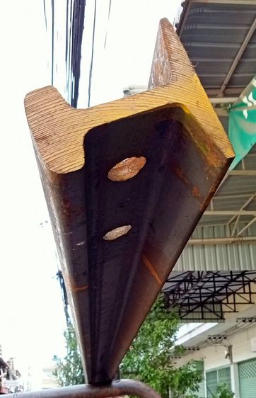 หลังคา / อุปกรณ์หลังคา เหล็กรางรถไฟ