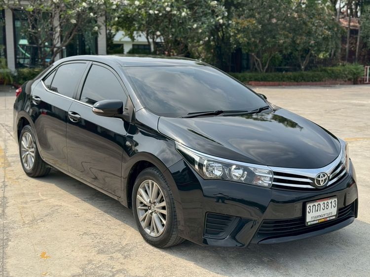 Toyota Altis 2014 1.6 G Sedan เบนซิน ไม่ติดแก๊ส เกียร์อัตโนมัติ ดำ รูปที่ 3