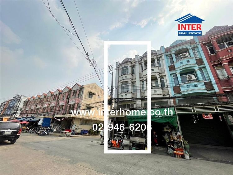 อาคารพาณิชย์ 3.5 ชั้น 16 ตร.ว. หมู่บ้านศิริวรรณบางบัวทอง ถนนกกาญจนาภิเษก ถนนบางกรวย-ไทรน้อย บางบัวทอง นนทบุรี