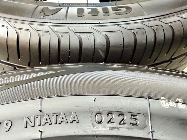 ยางถอดป้ายแดงขอบ 19” ยี่ห้อ GITI  รุ่น GITICOMFORT 225V1 ขนาด 235-5019 ปี 25 ตุ่มหน้ายางยังอยู่ครบ รูปที่ 2