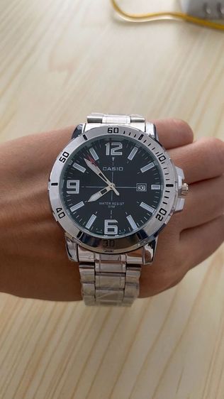 เงิน Casio ขายถูกนาฬิกา คาซิโอ้ สวยหรู ใหม่เอี่ยมซื้อมายังไม่ได้ใช้ ยังไม่ได้ตัดสายยังไม่แกะใดๆ