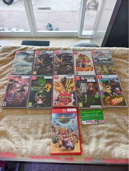 แผ่นเกมส์ Nintendo Switch