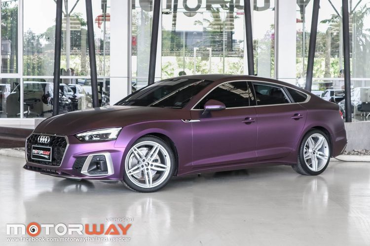 รถ Audi Audi A5  Sportback 40 TFSI S-Line สี ขาว