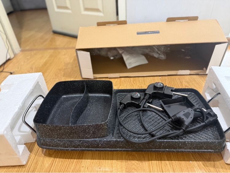 เตาปิ้งย่างพร้อมชาบู (2 in 1) รูปที่ 3