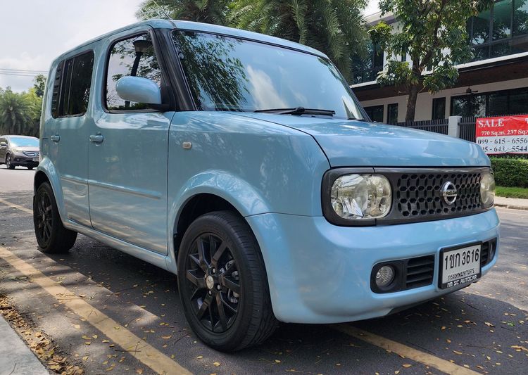 รถ Nissan Cube 1.4 2003 สี ฟ้า