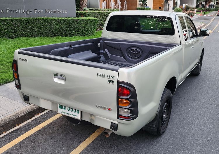 Toyota Hilux Vigo 2011 2.7 Smart Cab J Pickup เบนซิน LPG เกียร์ธรรมดา เทา รูปที่ 3