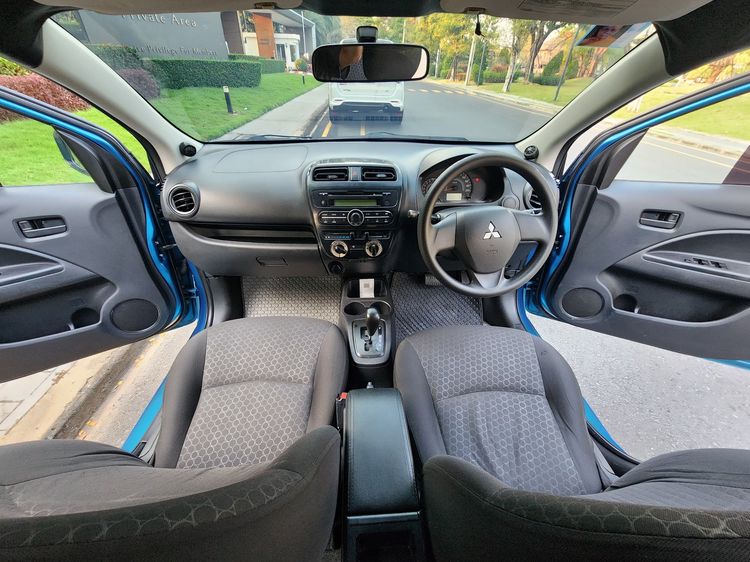 Mitsubishi Mirage 2013 1.2 GLS Sedan เบนซิน เกียร์อัตโนมัติ ฟ้า รูปที่ 4