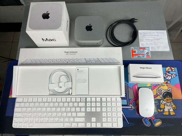 Mac mini M4 2024 + Mouse + Keyboard รูปที่ 2