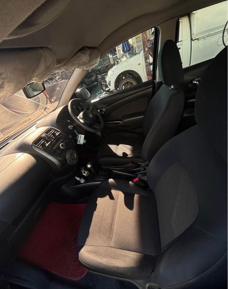 Nissan Almera 2013 1.2 V Sedan เบนซิน ไม่ติดแก๊ส เกียร์อัตโนมัติ ดำ รูปที่ 4