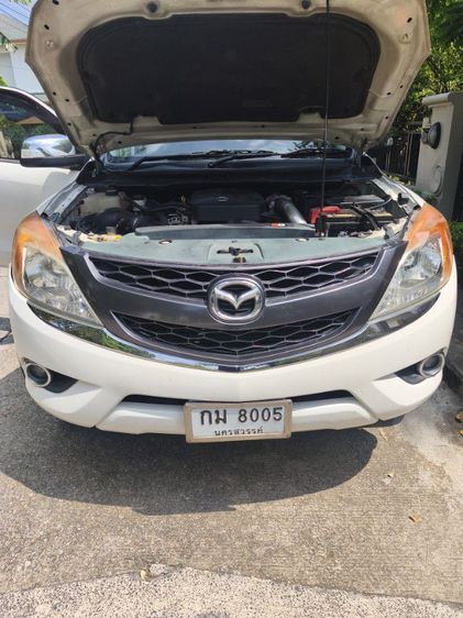 Mazda BT-50 Pro 2013 2.2 Hi-Racer Pickup ดีเซล ไม่ติดแก๊ส เกียร์ธรรมดา ขาว รูปที่ 2
