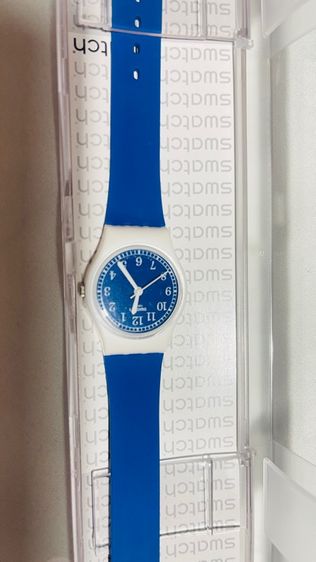 น้ำเงิน Swatch นาฬิกาข้อมือ