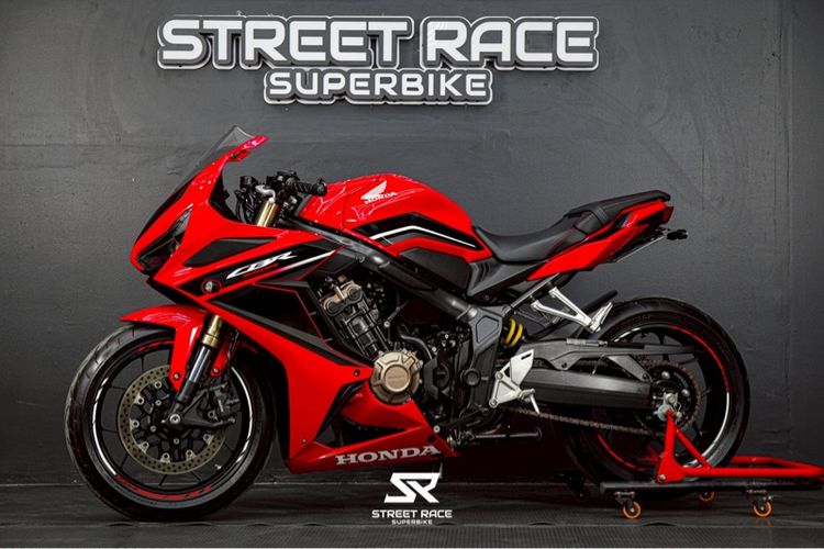cbr650r ปี 2022 สีแดง  ไมล์เพียง 3,5xx กม. รูปที่ 5