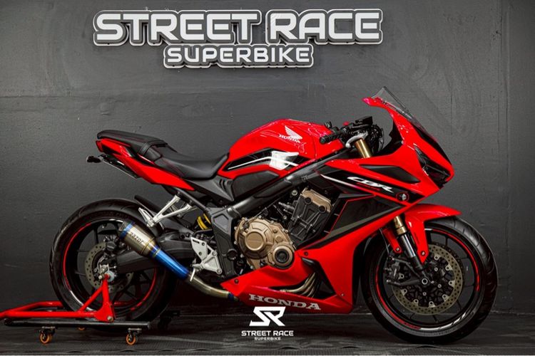 cbr650r ปี 2022 สีแดง  ไมล์เพียง 3,5xx กม. รูปที่ 4