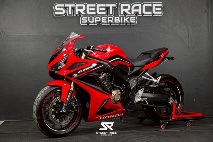 cbr650r ปี 2022 สีแดง  ไมล์เพียง 3,5xx กม. รูปที่ 3