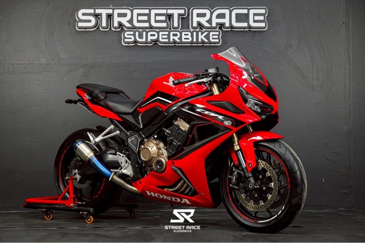 Honda cbr650r ปี 2022 สีแดง  ไมล์เพียง 3,5xx กม.
