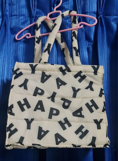 กระเป๋า Tote bag นุ่มนิ่ม ขนาด ก 28 x ส 3 2x ฐ14 ซม หูยาว 23 ซม