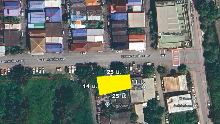 ขายที่ดินเปล่า 92 ตรว. ถมแล้ว ใกล้สถานีรถไฟฟ้าหลักหก, โรงเรียนสายปัญญารังสิต รูปที่ 2