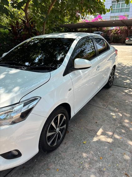 Toyota Vios 2014 1.2 E Sedan เบนซิน ไม่ติดแก๊ส เกียร์อัตโนมัติ ขาว รูปที่ 2