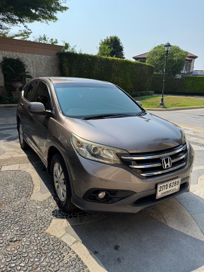 Honda CR-V 2012 2.0 E 4WD Utility-car เบนซิน ไม่ติดแก๊ส เกียร์อัตโนมัติ น้ำตาล รูปที่ 2