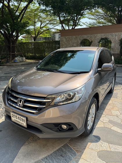 Honda CR-V 2012 2.0 E 4WD Utility-car เบนซิน ไม่ติดแก๊ส เกียร์อัตโนมัติ น้ำตาล รูปที่ 3