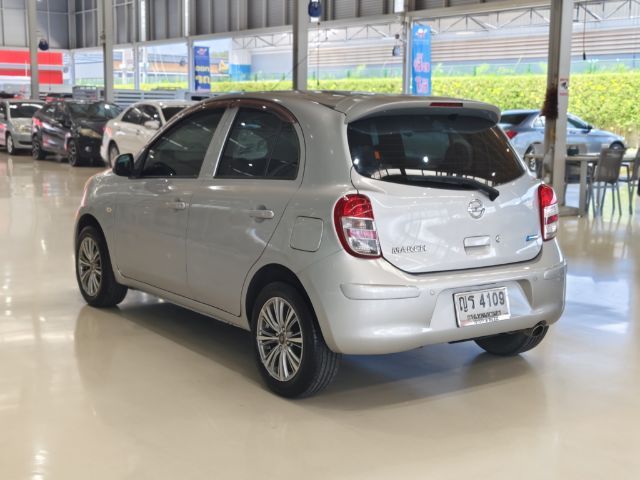 Nissan March 2011 1.2 E Sedan เบนซิน ไม่ติดแก๊ส เกียร์อัตโนมัติ เทา รูปที่ 4