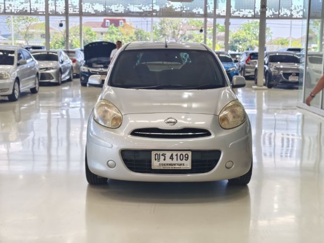 Nissan March 2011 1.2 E Sedan เบนซิน ไม่ติดแก๊ส เกียร์อัตโนมัติ เทา รูปที่ 2