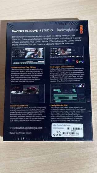 ขาย DaVinci Resolve Studio 17 (USB Dongle) ของใหม่ ยังไม่แกะซีล  รูปที่ 6