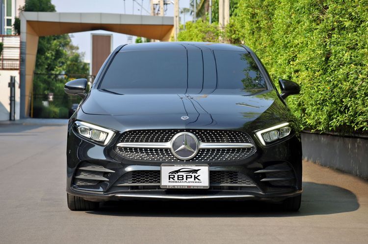 Mercedes-Benz A-Class 2021 A200 Sedan ปลั๊กอินไฮบริด (PHEV) ไม่ติดแก๊ส เกียร์อัตโนมัติ ดำ รูปที่ 3