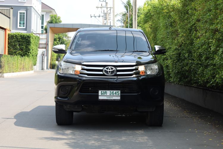 Toyota Hilux Revo 2015 2.4 Prerunner J Plus Pickup ดีเซล ไม่ติดแก๊ส เกียร์ธรรมดา ดำ รูปที่ 3