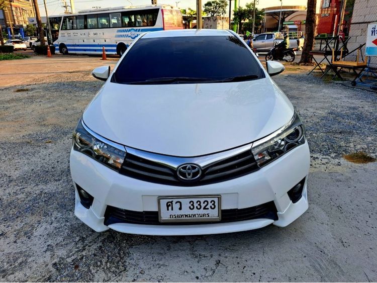 Toyota Altis 2016 1.8 Esport Sedan เบนซิน ไม่ติดแก๊ส เกียร์อัตโนมัติ ขาว รูปที่ 2