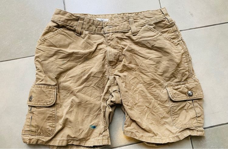 ทั้งหมด9ตัว1400 มีCarhartt 2ตัวมีคาฮาทขาสั้นกับขายาว 2ตัว นอกนั้นแบนอเมริกาเป็นแบรนด์เสื้อผ้าเวิร์กแวร์จากสหรัฐอเมริกา  รูปที่ 2