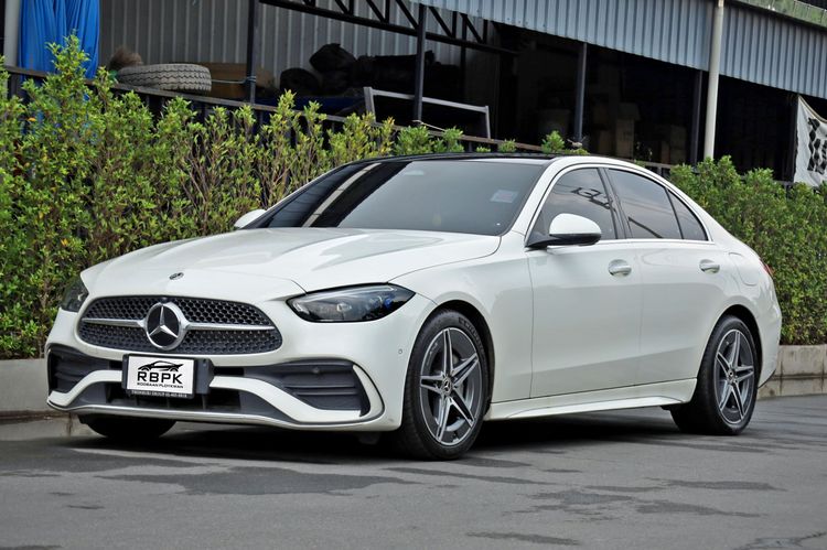 รถ Mercedes-Benz C-Class C36 AMG สี ขาว