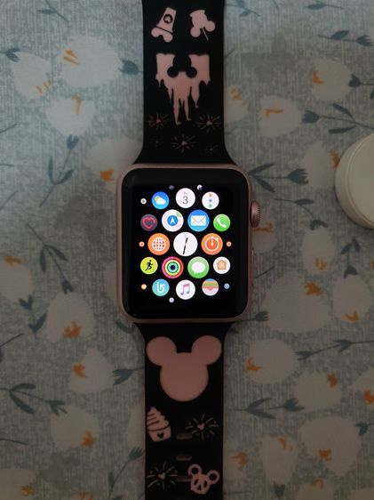 Apple Watch รุ่นที่1 Model A1554 42mm สีโรสโกลด์ ให้ไวครับ