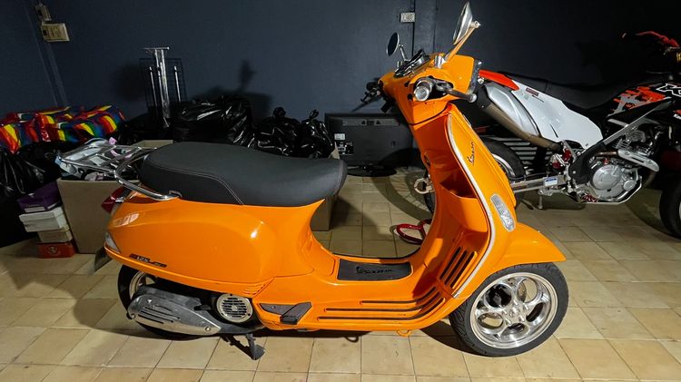 ขาย vespa 125S 3V ปี 2015 สีส้ม รูปที่ 3