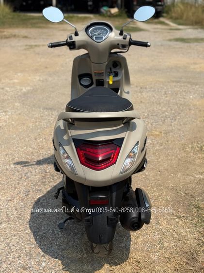 GRAND FILANO HYBRID ปี65(2022) สวยกริ๊ป รถจ้าวแรกมือเดียวออกห้าง ดาวน์ 3900 ไม่ใช้คนค้ำ ผ่อนสบายๆ จร้า รูปที่ 8