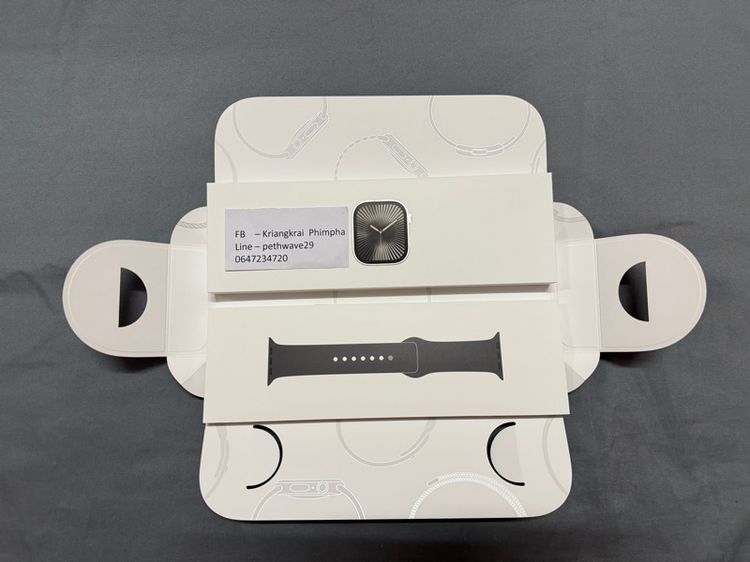 Apple watch S10 42,46mm Natural Titanium cellular มือ1 สีธรรมชาติ รูปที่ 2